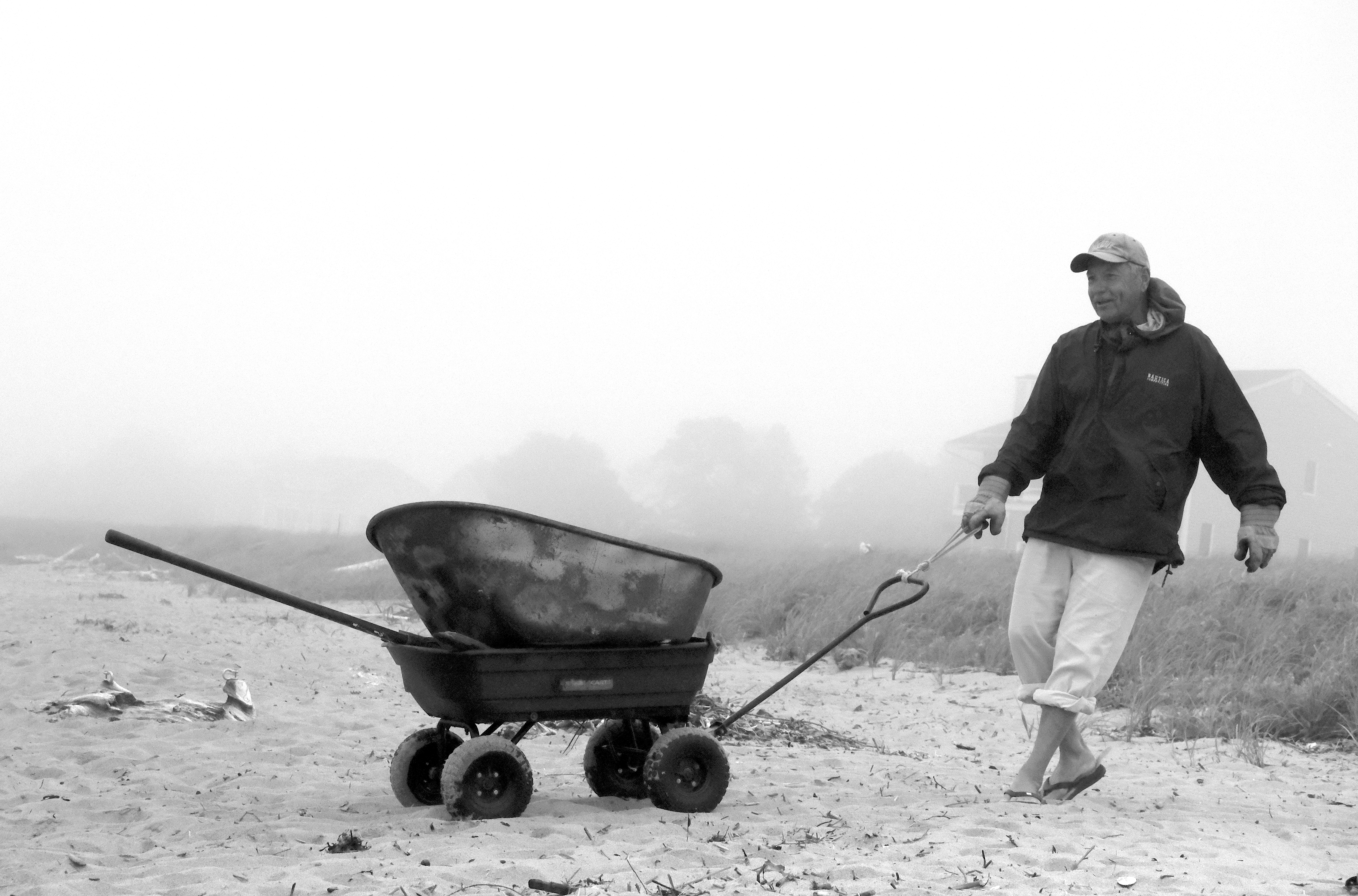 A candid and artistic photo of a local Biddeford, ME resident